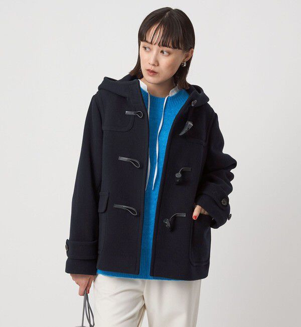 UNITED ARROWS green label relaxing「［size SHORT/TALLあり］【WEB限定】ショート ダッフルコート」|ダッフルコート|