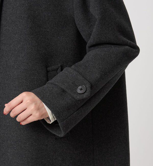 UNITED ARROWS green label relaxing「［size SHORT/TALLあり］SENTDALE WOOL ミドル コート」|ステンカラーコート|