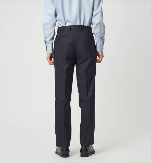 UNITED ARROWS green label relaxing「GUABELLO 組織無地 MF ノープリーツ スーツパンツ」|スーツ|