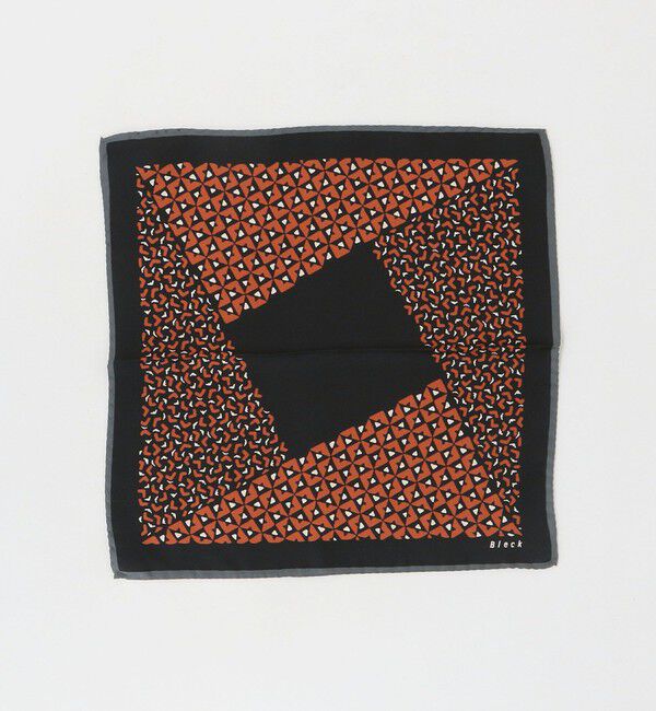UNITED ARROWS green label relaxing「＜Bleck＞ジオメトリック ツイル ポケットチーフ」|バンダナ・スカーフ|