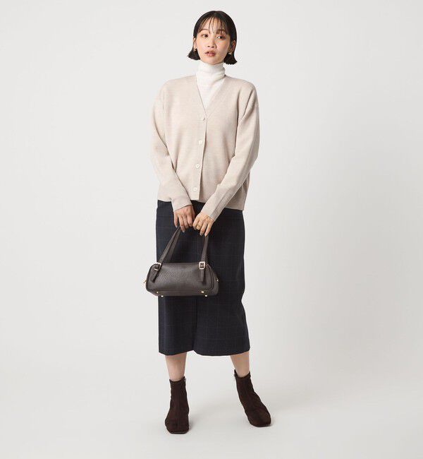 UNITED ARROWS green label relaxing「ウール スムース Vネック カーディガン ウォッシャブル」|カーディガン|