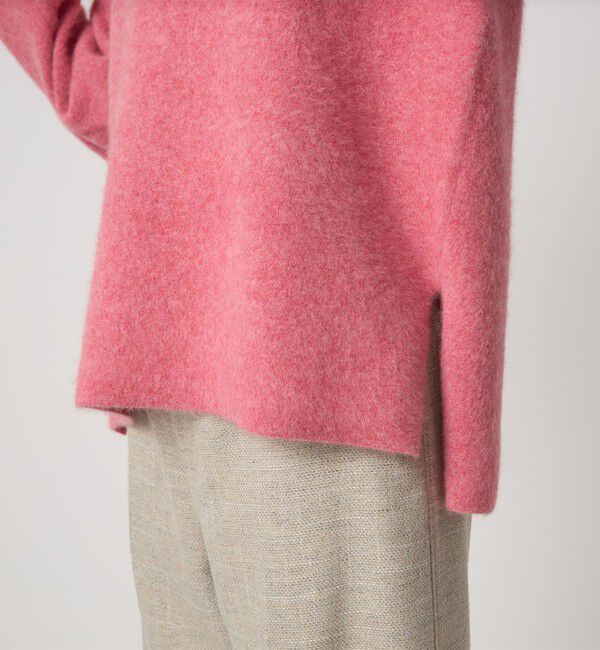 UNITED ARROWS green label relaxing「FOXブレンド フォルム Vネック ニット プルオーバー」|ニット・セーター|