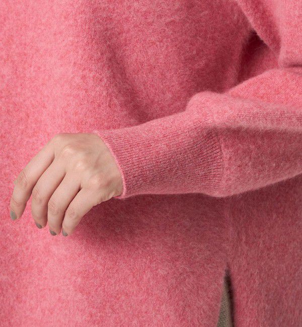 UNITED ARROWS green label relaxing「FOXブレンド フォルム Vネック ニット プルオーバー」|ニット・セーター|