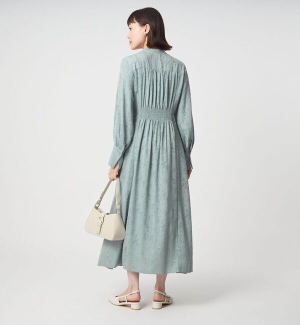 UNITED ARROWS green label relaxing「ジャカード ウエスト タック ワンピース 2」|ワンピース|