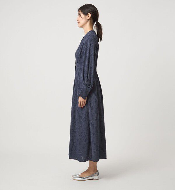 UNITED ARROWS green label relaxing「ジャカード ウエスト タック ワンピース 2」|ワンピース|