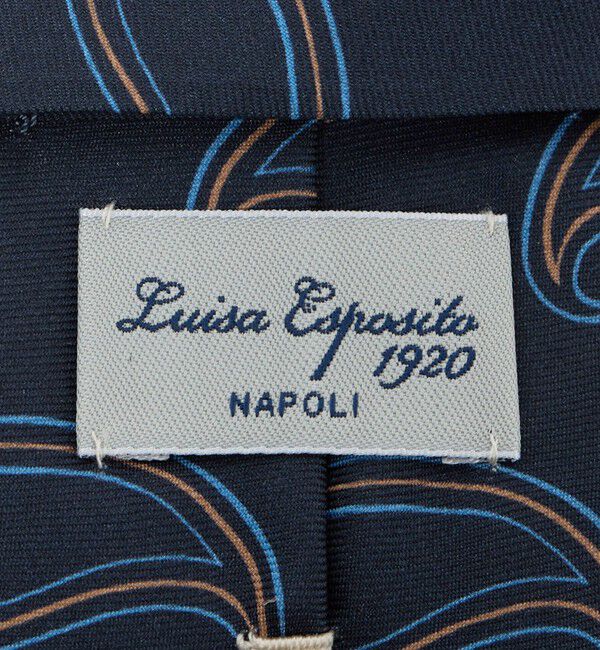 UNITED ARROWS green label relaxing「＜Luisa Esposito＞8.0cm スタンプ ペイズリー1 ネクタイ」|ネクタイ・蝶ネクタイ|