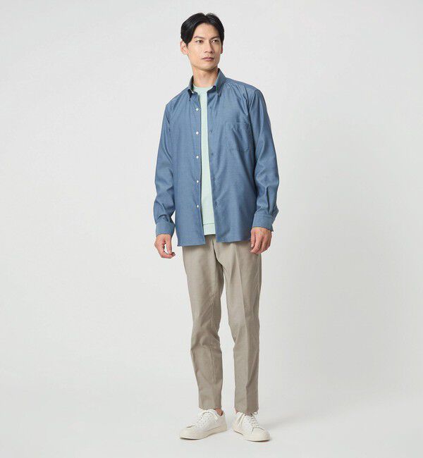 UNITED ARROWS green label relaxing「L/A ポンチ ビズ クルーネック カットソー -抗菌-」|Tシャツ・カットソー|