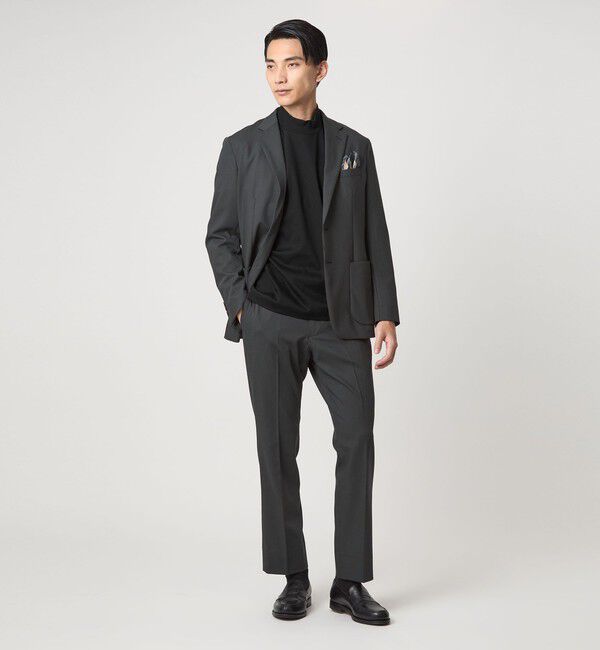 UNITED ARROWS green label relaxing「L/A ポンチ モックネック カットソー -抗菌-」|Tシャツ・カットソー|