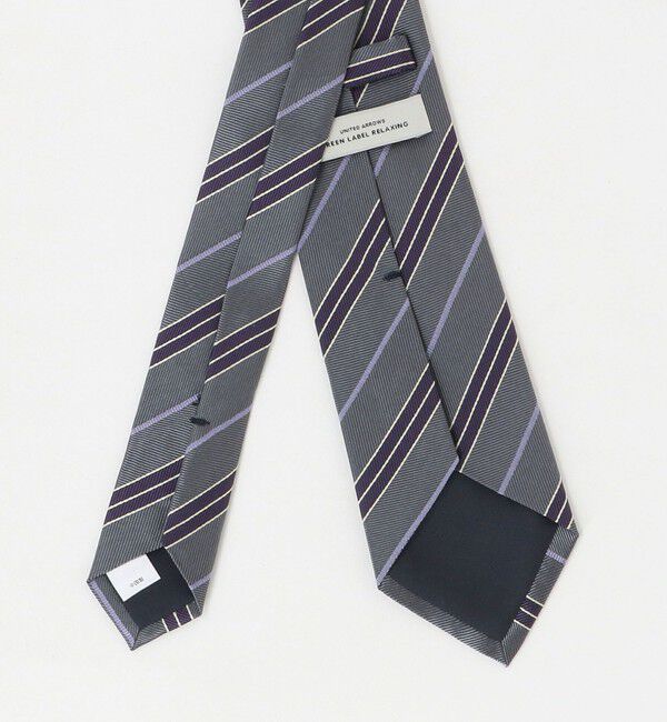 UNITED ARROWS green label relaxing「GLR シルク3 8.0cm ストライプ2 ネクタイ」|ネクタイ・蝶ネクタイ|