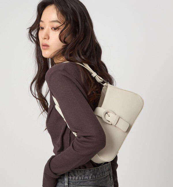 UNITED ARROWS green label relaxing「2WAY フロントバックル ショルダーバッグ / ハンドバッグ」|ショルダー・メッセンジャー|