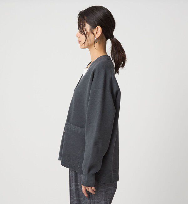 UNITED ARROWS green label relaxing「W/AC パフニット カーディガン ウォッシャブル」|カーディガン|