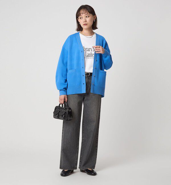 UNITED ARROWS green label relaxing「W/AC パフニット カーディガン ウォッシャブル」|カーディガン|