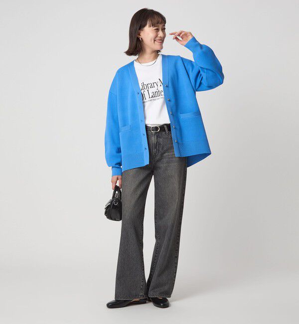 UNITED ARROWS green label relaxing「W/AC パフニット カーディガン ウォッシャブル」|カーディガン|