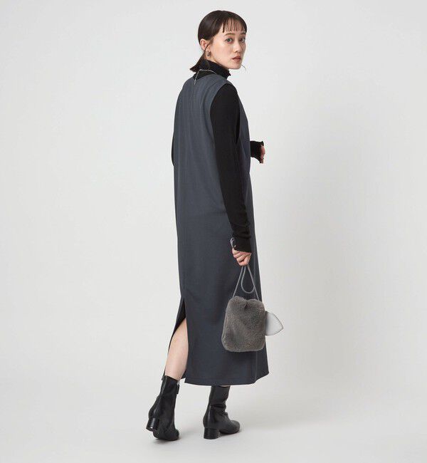 UNITED ARROWS green label relaxing「ディープ Vネック ジャンパースカート」|ジャンパースカート|