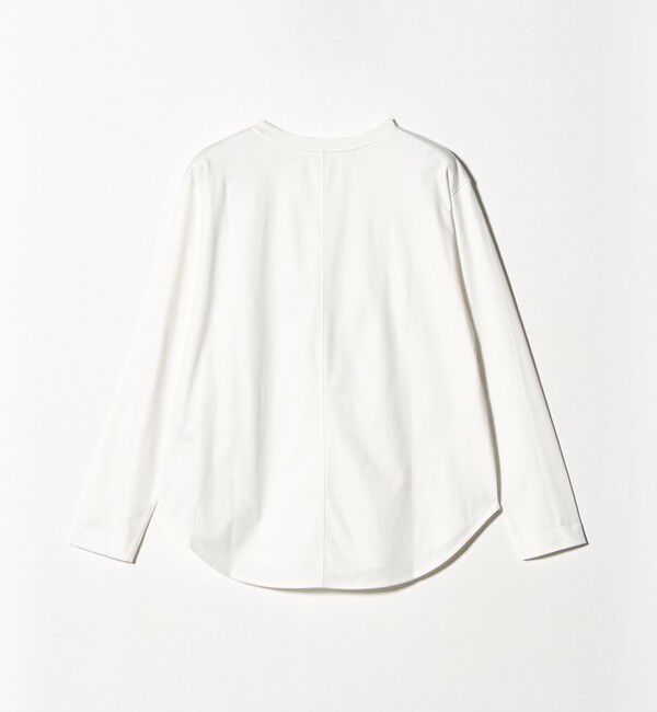 UNITED ARROWS green label relaxing「ラウンドヘム スムース ロングスリーブ プルオーバー」|Tシャツ・カットソー|