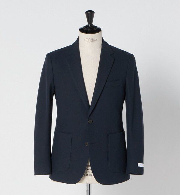 UNITED ARROWS green label relaxing「ECOPET(R) ハニカムジャージ 2B ジャケット -ウォッシャブル-」|テーラードジャケット|