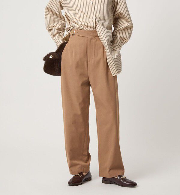 UNITED ARROWS green label relaxing「ベルテッド フォルム パンツ」|その他|MD.BROWN