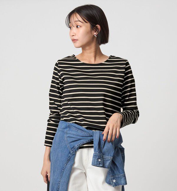 UNITED ARROWS green label relaxing「ブライト ボーダー ロングスリーブ カットソー」|Tシャツ・カットソー|