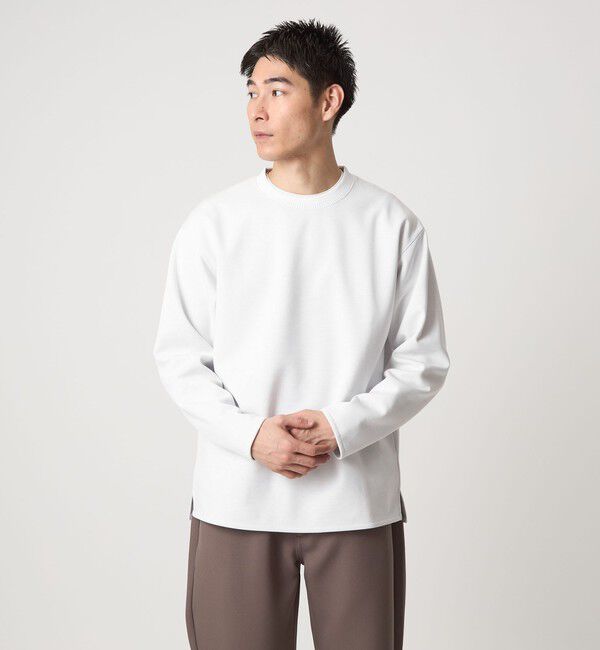 UNITED ARROWS green label relaxing「ダブルフェイス クルーネック カットソー」|Tシャツ・カットソー|