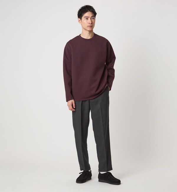 UNITED ARROWS green label relaxing「ダブルフェイス クルーネック カットソー」|Tシャツ・カットソー|