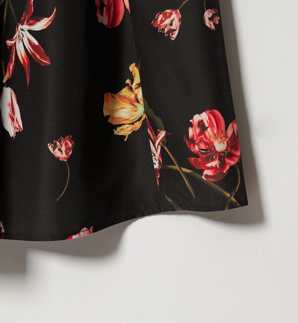 EMMEL REFINES「＜EMMEL REFINES＞EM ミディアムフラワープリント ボリューム スカート」|スカート|