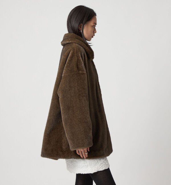 EMMEL REFINES「＜EMMEL REFINES＞EM フェイクファー ミディアム コート」|その他|