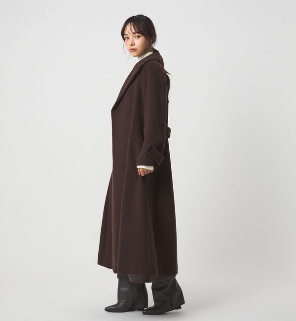 EMMEL REFINES「＜EMMEL REFINES＞EM ベルテッド フレア ロングコート」|その他|