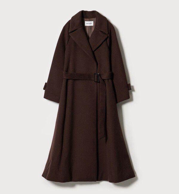 EMMEL REFINES「＜EMMEL REFINES＞EM ベルテッド フレア ロングコート」|その他|