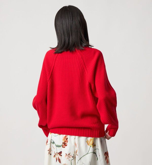 EMMEL REFINES「＜EMMEL REFINES＞EM リブ ボトルネック ニットプルオーバー」|ニット・セーター|