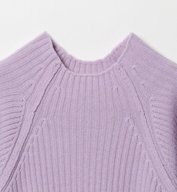 EMMEL REFINES「＜EMMEL REFINES＞EM リブ ボトルネック ニットプルオーバー」|ニット・セーター|