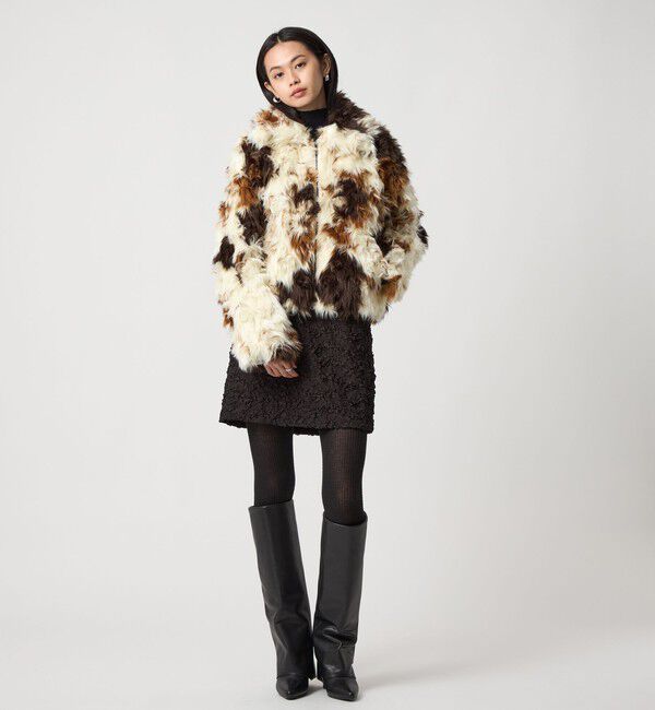 EMMEL REFINES「＜EMMEL REFINES＞EM アニマル フェイクファー ブルゾン」|その他|