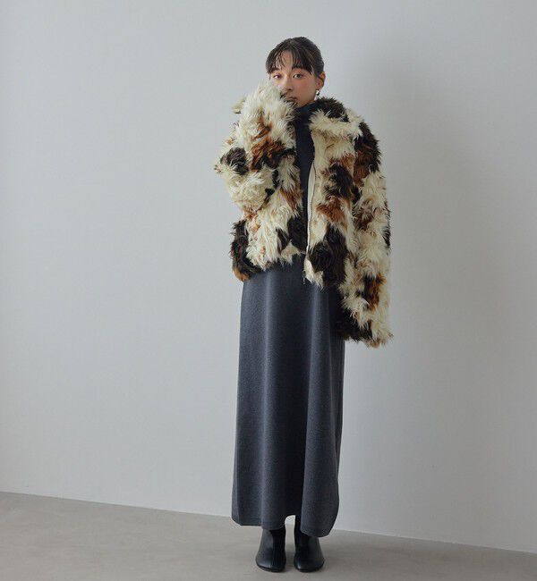 EMMEL REFINES「＜EMMEL REFINES＞EM アニマル フェイクファー ブルゾン」|その他|