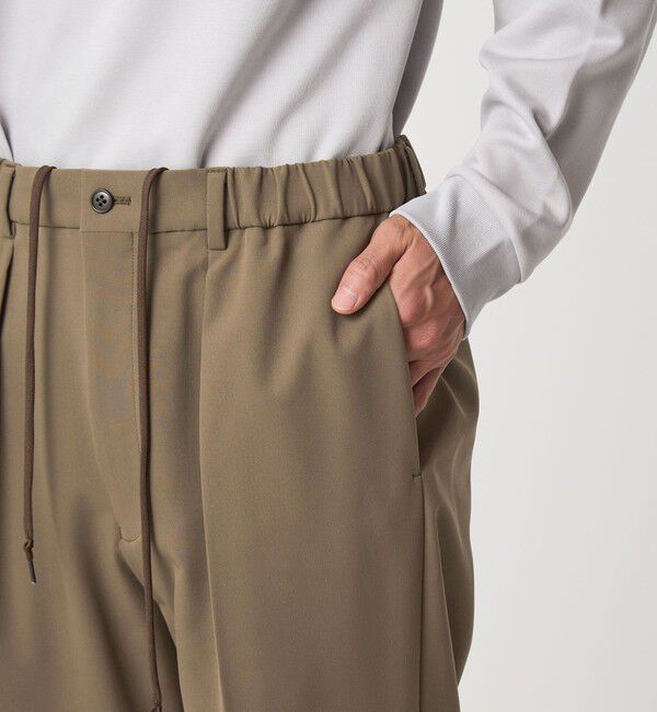 UNITED ARROWS green label relaxing「A+ PERTEX UNLIMITED リラックス イージー 1プリーツ スラックス -ストレッチ-」|スラックス|