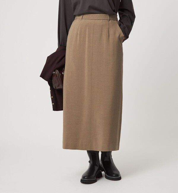 UNITED ARROWS green label relaxing「パウダリー ナロー スカート」|タイト|MOCA