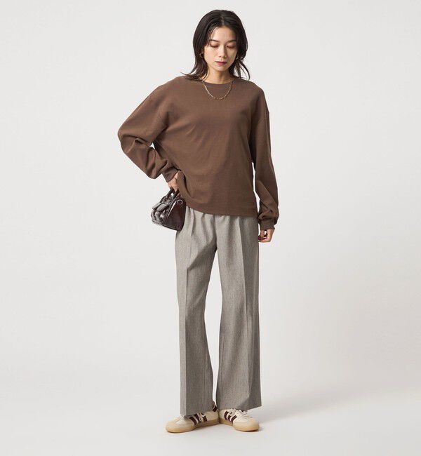 UNITED ARROWS green label relaxing「フィブリル タッチ ロングスリーブ トップス」|Tシャツ・カットソー|