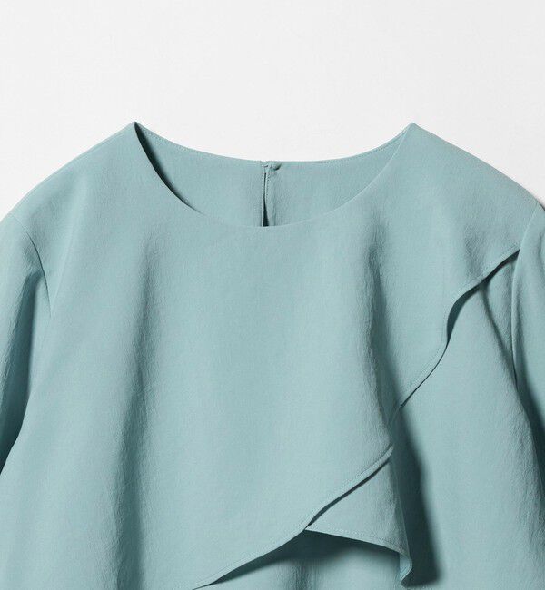 UNITED ARROWS green label relaxing「ケープ ロングスリーブ ブラウス」|シャツ・ブラウス|