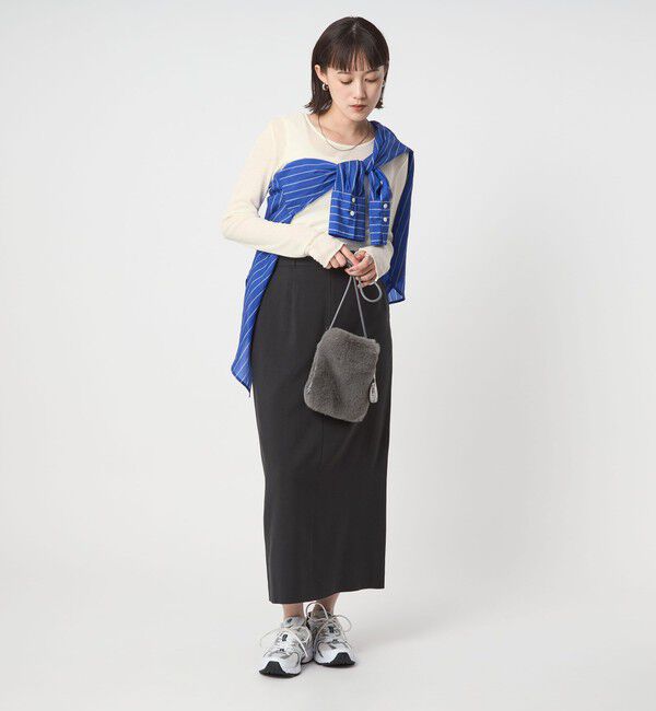 UNITED ARROWS green label relaxing「テレコ クルーネック プルオーバー」|Tシャツ・カットソー|