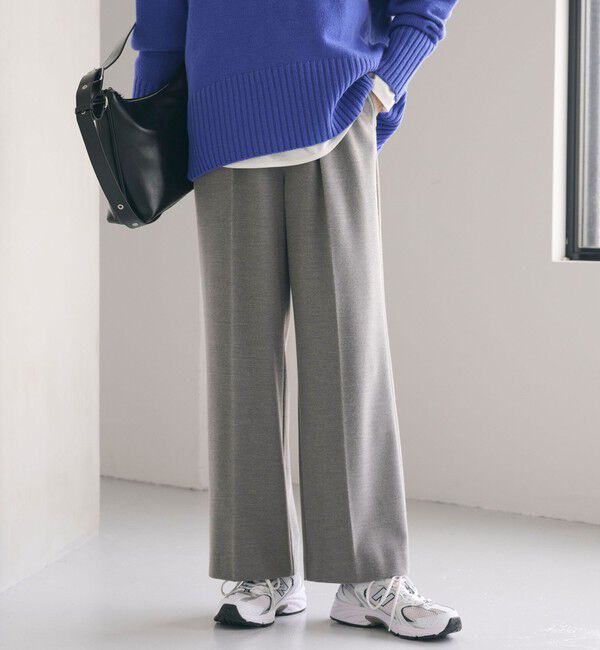 UNITED ARROWS green label relaxing「［size SHORT/TALLあり］ニーハイフレアパンツ ウラキモウ」|その他|