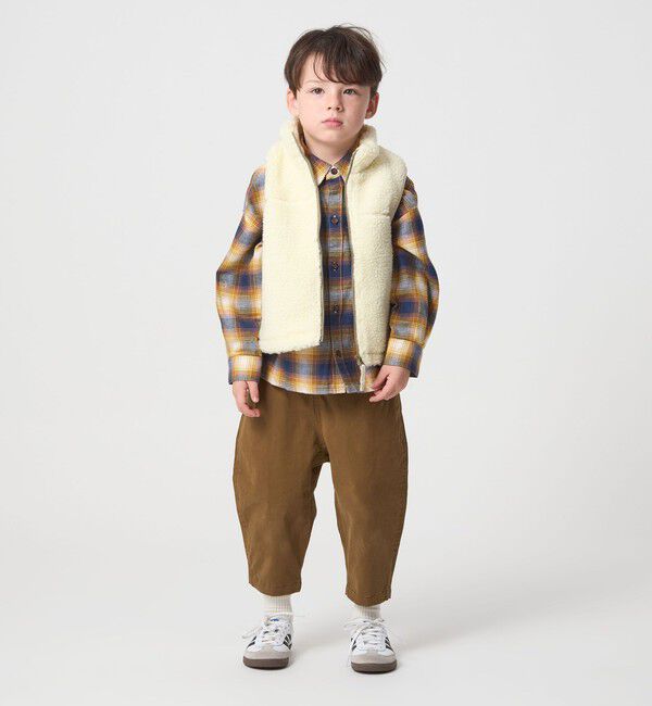 UNITED ARROWS green label relaxing「ボアベスト / キッズ  100cm-160cm」|ベスト・ジレ|