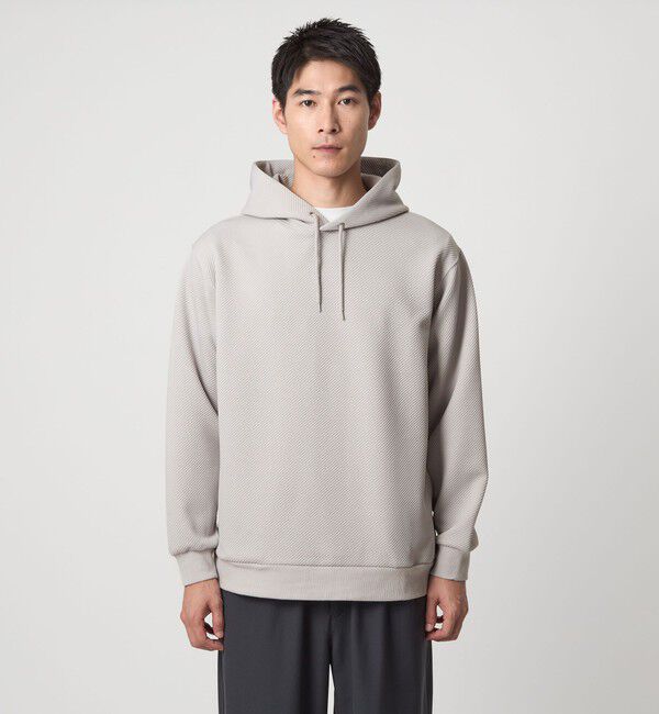 UNITED ARROWS green label relaxing「ツイル パフ フーディ パーカー」|パーカー|