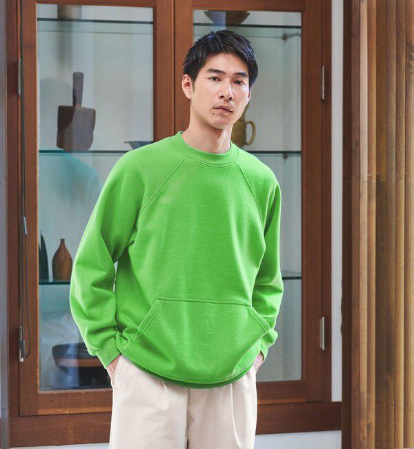 UNITED ARROWS green label relaxing「【別注/WEB限定】＜3/2 WORKS＞GLR ヴィンテージライク 長袖 スウェット」|スウェット・ジャージ|KELLY