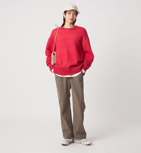 UNITED ARROWS green label relaxing「アルパカブレンド クルーネック プルオーバー ニット」|ニット・セーター|