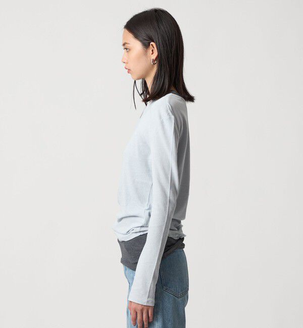 EMMEL REFINES「＜EMMEL REFINES＞EM カットアウト レイヤーセット カットソー」|Tシャツ・カットソー|