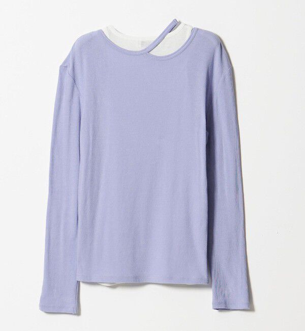 EMMEL REFINES「＜EMMEL REFINES＞EM カットアウト レイヤーセット カットソー」|Tシャツ・カットソー|