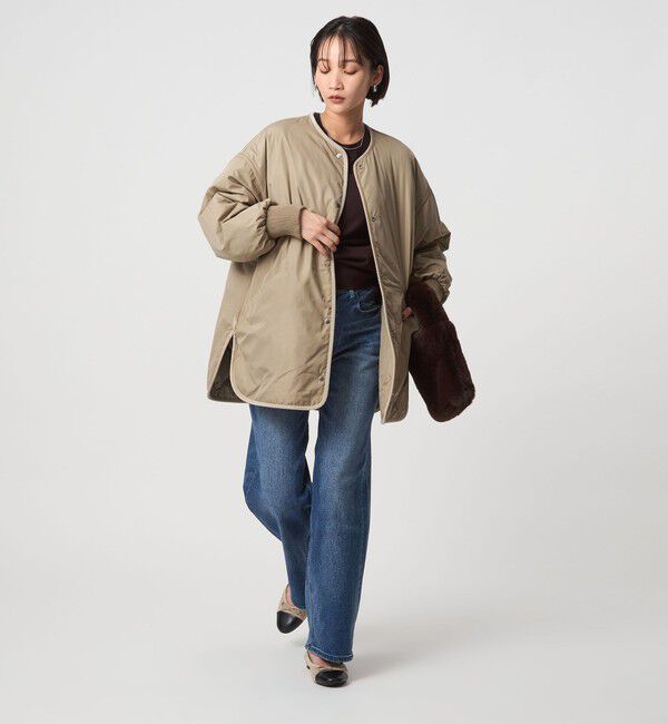 UNITED ARROWS green label relaxing「［size SHORTあり］リバーシブル キルティング ブルゾン ウォッシャブル 撥水」|ブルゾン・スタジャン|