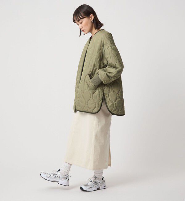 UNITED ARROWS green label relaxing「［size SHORTあり］リバーシブル キルティング ブルゾン ウォッシャブル 撥水」|ブルゾン・スタジャン|