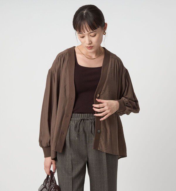 UNITED ARROWS green label relaxing「R/NY カーディガン ブラウス」|シャツ・ブラウス|