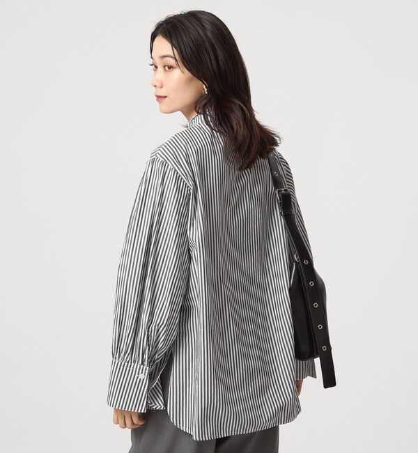 UNITED ARROWS green label relaxing「ニットベスト&times;フリルネック ブラウス」|シャツ・ブラウス|