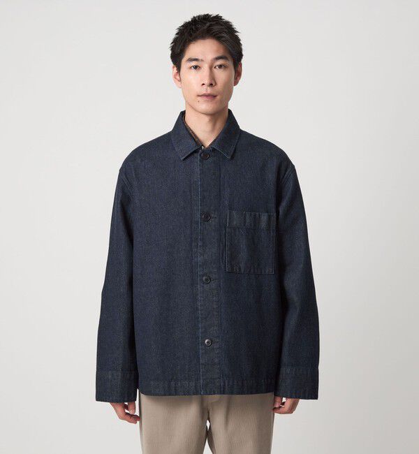 UNITED ARROWS green label relaxing「デニム カバーオール」|ブルゾン・スタジャン|