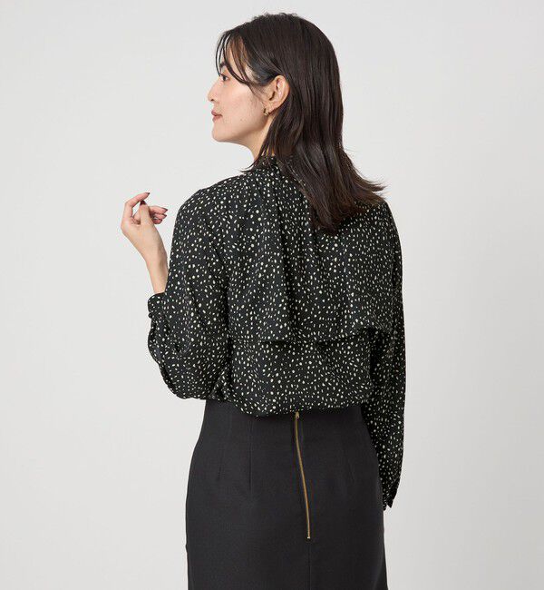 UNITED ARROWS green label relaxing「シアー フロント ヨーク ブラウス マシンウォッシャブル UVカット」|シャツ・ブラウス|